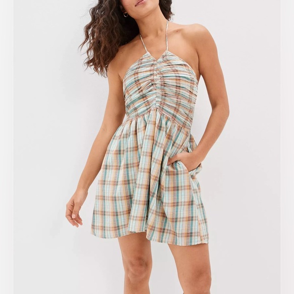 AE Ruched Front Mini Dress - Picture 3 of 7